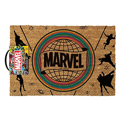 empireposter Marvel - Energized - Fußmatte, Größe: 60 x 40 cm Türmatte Kokos von empireposter