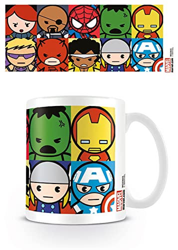 empireposter Marvel - Kawaii - Charaktere - Keramik Tasse - Größe Ø8,5 H9,5cm von empireposter