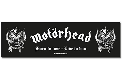 empireposter Motörhead - Born/Live - Hochwertiger Teppich - Größe 150x45 cm von empireposter