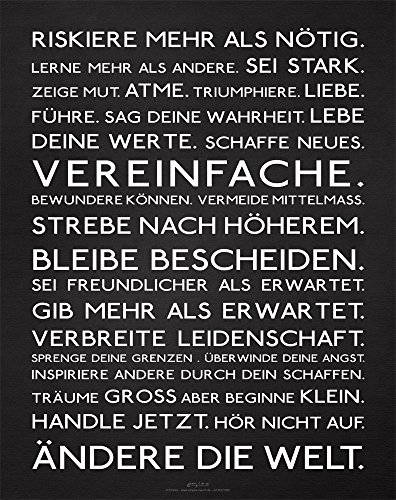 empireposter Mousepad - Motivational - Riskiere mehr - Größe 19x24 cm - EPDM-Kautschuk, fest, elastisch, abriebsicher, PVC-frei von empireposter