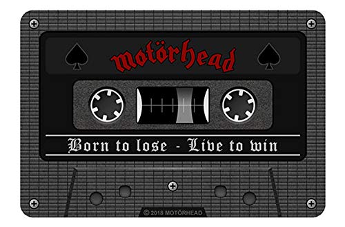 empireposter Mousepad - Motörhead Tape - Grösse 16 x 24 cm von empireposter