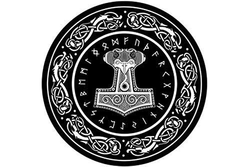 empireposter Mousepad - Thor Hammer - Grösse Ø 20 cm empireposter Mousepad - Thor Hammer - Grösse Ø 20 cm von empireposter