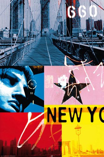 empireposter - New York - Collage Squares - Größe (cm), ca. 61x91,5 - Poster, NEU - von empireposter