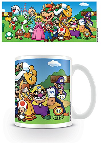 empireposter Nintendo - Super Mario Characters - Keramik Tasse - Größe Ø8,5 H9,5cm von empireposter