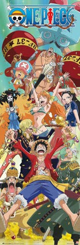empireposter One Piece - All Characters - Tür-Poster Door 53x158 cm von empireposter