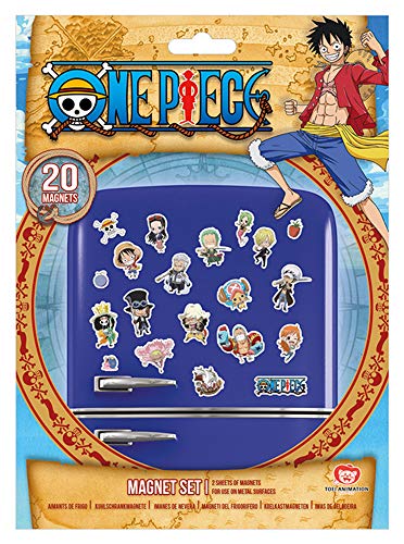 empireposter One Piece - Chibi - Magnet Set - 20 Motive - Größe Verpackung 18x24 cm von empireposter