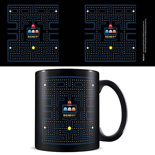 empireposter Pac-Man - Maze - Black Keramik Tasse - Größe Ø8,5 H9,5cm von empireposter