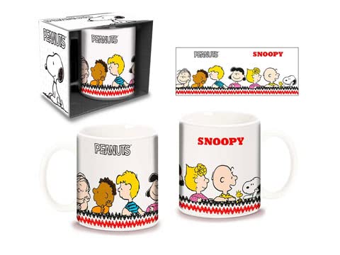 empireposter Peanuts - Friends - Tasse Keramik Kaffeebecher - Ø8,5 H9,5cm von empireposter