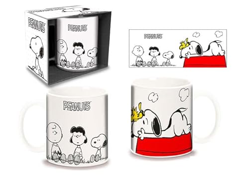 empireposter Peanuts - Snoopy - Tasse Keramik Kaffeebecher - Ø8,5 H9,5cm von empireposter