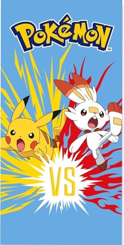 empireposter Pokemon - Kampf - Mikrofaser Handtuch - 70x140 cm - Strandtuch Badetuch von empireposter