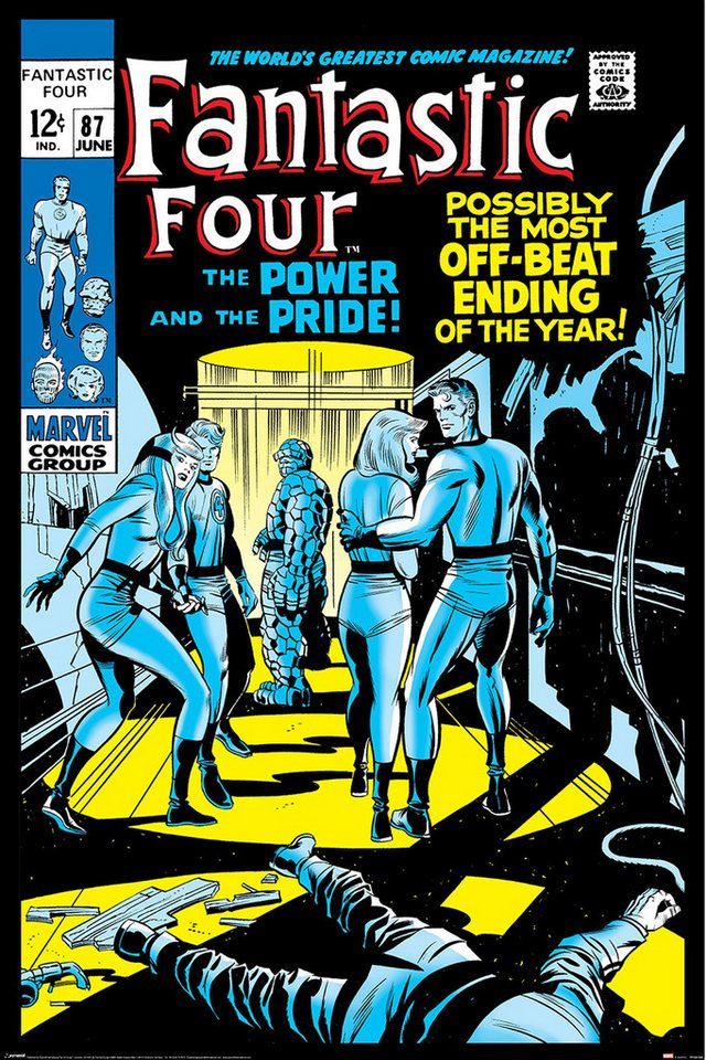 empireposter Poster Fantastic Four - Power & Pride - Poster 61x91,5 cm empireposter Poster Fantastic Four - Power & Pride - Poster 61x91,5 cm von empireposter