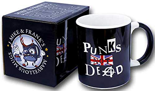 empireposter Punks not Dead - Mike & Frank's Marvellous Mugs - Keramik Tasse in Geschenkbox - Grösse Ø8,5 H9,5cm von empireposter