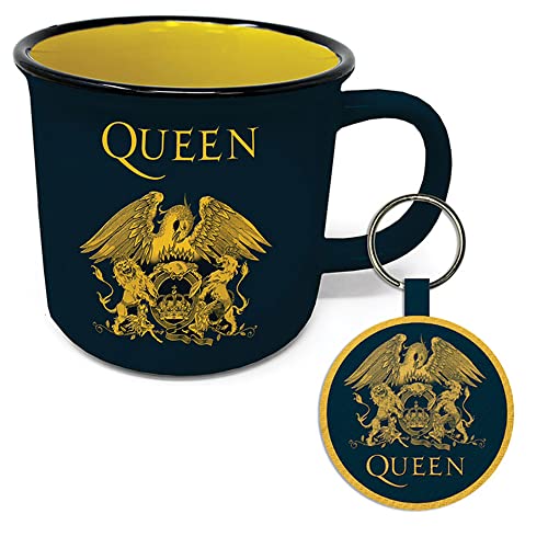 empireposter Queen - Crest - Geschenk-Box - Fanartikel - Tasse, Keyring von empireposter