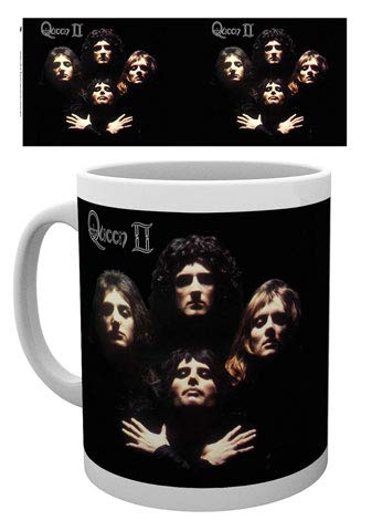 empireposter Queen - Queen II - Musik Keramik Tasse Mug Becher - Ø8,5 H9,5 cm von empireposter