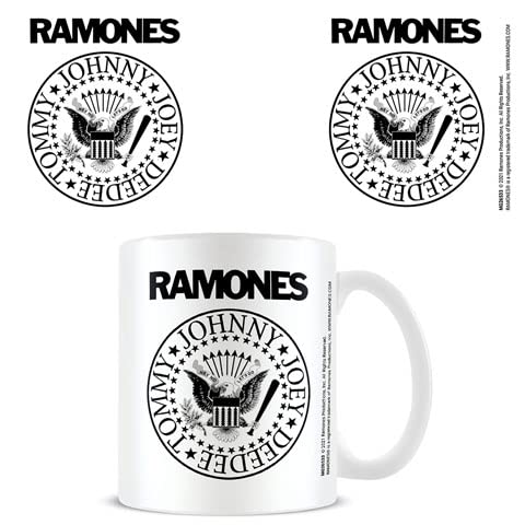 empireposter Ramones - Logo - Keramik Tasse - Größe Ø8,5 H9,5 cm von empireposter