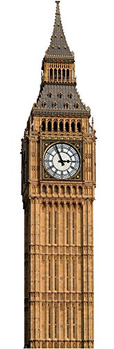 empireposter Sehenswürdigkeit Big Ben London England Pappaufsteller Standy - 185 cm von empireposter