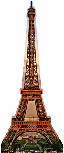 empireposter Sehenswürdigkeit Eiffelturm Paris Tour de Eiffel Frankreich Pappaufsteller Standy - 189 cm von empireposter