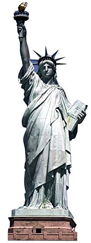 empireposter Sehenswürdigkeit Freiheitsstatue New York Pappaufsteller Standy - 191 cm von empireposter