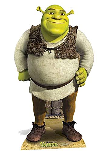 empireposter Shrek - DreamWorks - Prominente Star VIP - Pappaufsteller Standy - 96x170 cm von empireposter