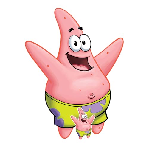 empireposter Spongebob - Patrick Star - Pappaufsteller - 123x92 cm von empireposter
