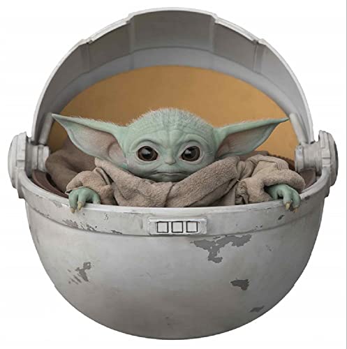 empireposter Star Wars - The Mandalorian - Baby Yoda Pod - Pappaufsteller Standy - 74x75 cm von empireposter