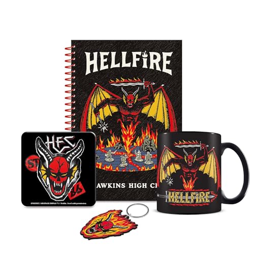 empireposter Stranger Things - Hellfire - Geschenkset - Fanartikel - Gift Box von empireposter