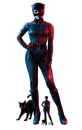 empireposter The Batman - Catwoman - Red Blue - Pappaufsteller Standy - 72x169 cm von empireposter