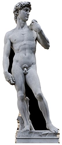 empireposter Ver würdigkeit Michelangelo David Karton - 186 cm von empireposter