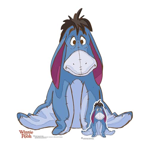 empireposter Winnie The Pooh - Eeyore - Pappaufsteller Standy - 73x83 cm von empireposter