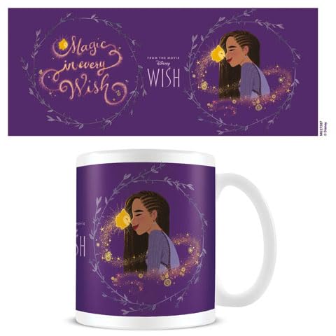 empireposter Wish - Magic In Every Wish - Disney Keramik Tasse Kaffeebecher - Größe Ø8,5 H9,5cm von empireposter