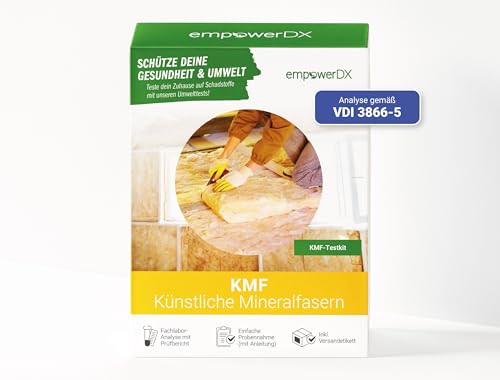 KMF - Künstliche Mineralfaser Testkit von empowerDx