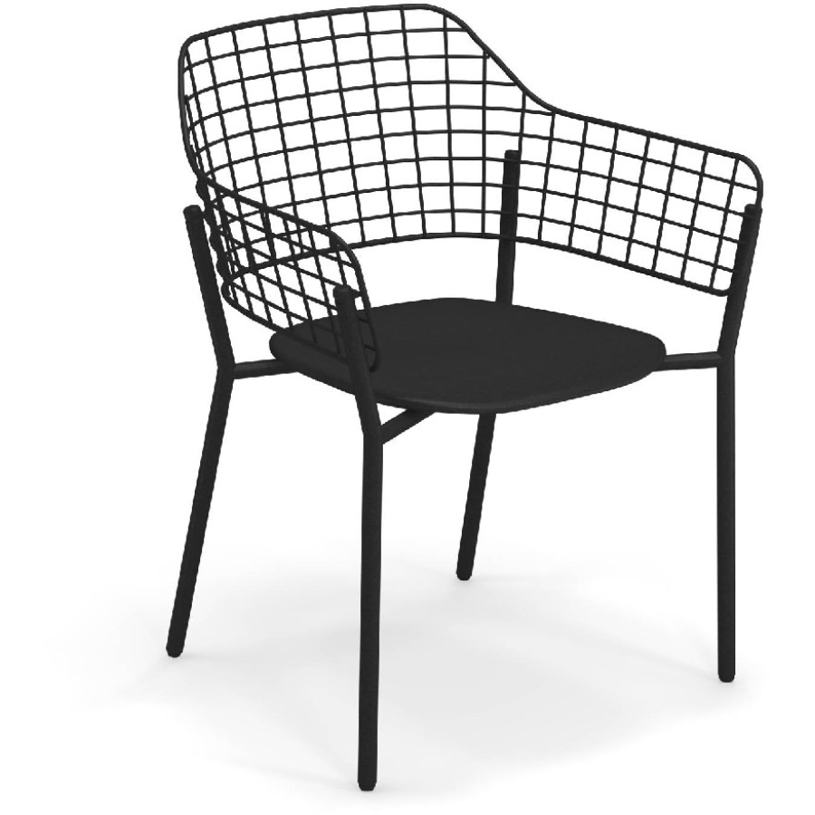 emu LYZE Armlehnstuhl 2er Set - schwarz - 2 Stühle à 79 x 62 x 57 cm von emu