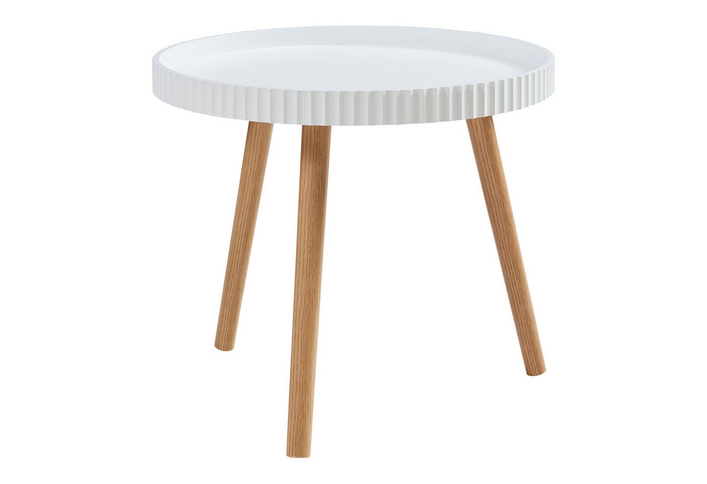 en.casa Beistelltisch, »Bongard« Ø50 x 45 cm rund Weiß en.casa Beistelltisch, »Bongard« Ø50 x 45 cm rund Weiß von en.casa