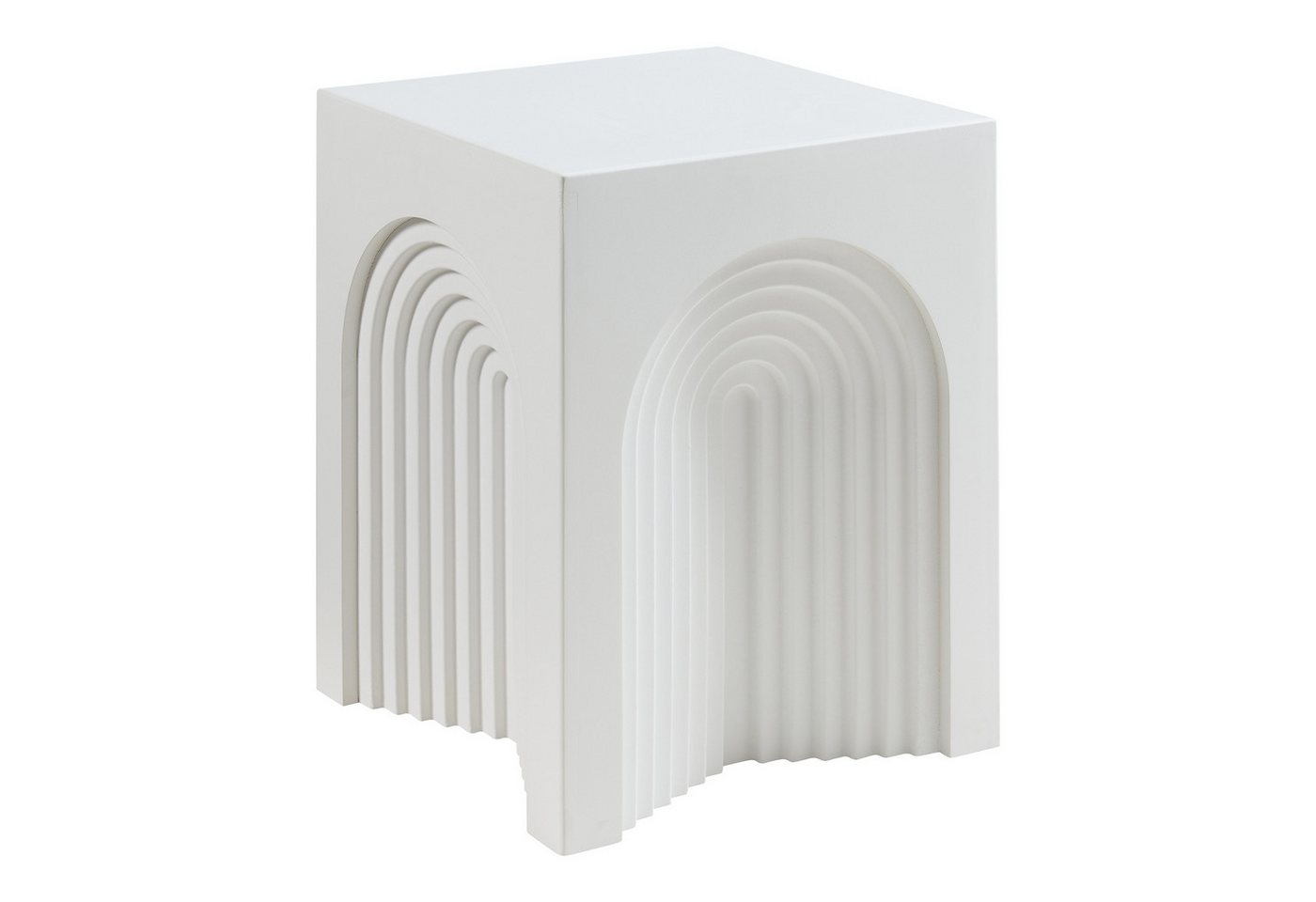 en.casa Beistelltisch, »Elverumn« MDF in Arch-Design 45 x 35 x 35 cm Weiß en.casa Beistelltisch, »Elverumn« MDF in Arch-Design 45 x 35 x 35 cm Weiß von en.casa