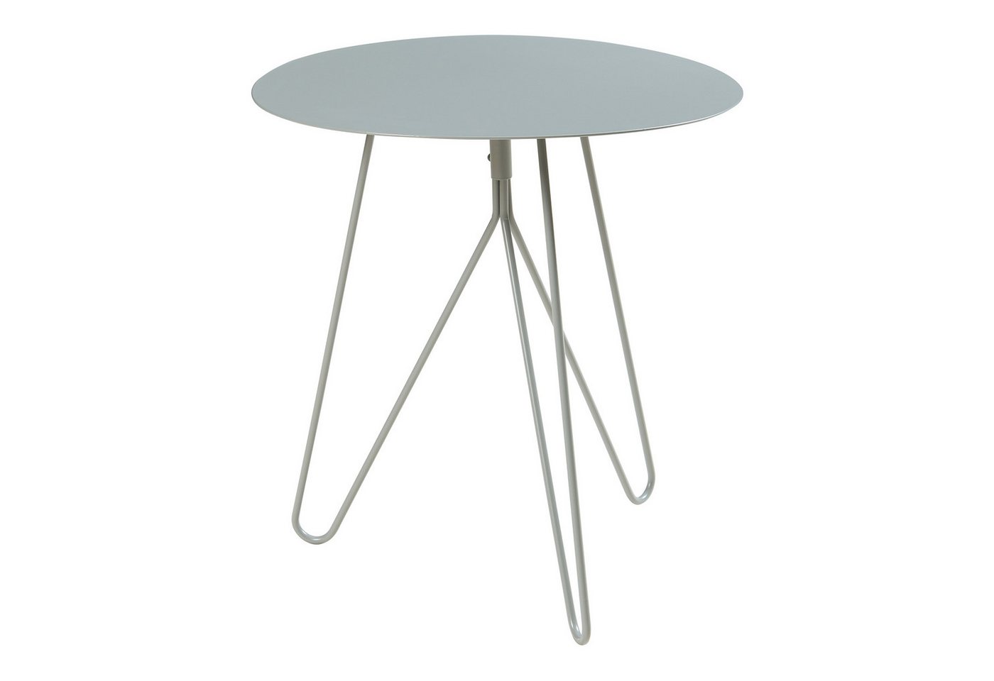 en.casa Beistelltisch, »Nopimi« Metall rund 45 x Ø43 cm Grau, matt en.casa Beistelltisch, »Nopimi« Metall rund 45 x Ø43 cm Grau, matt von en.casa