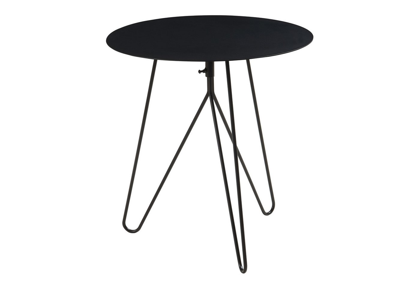 en.casa Beistelltisch, »Nopimi« Metall rund 45 x Ø43 cm Schwarz, matt en.casa Beistelltisch, »Nopimi« Metall rund 45 x Ø43 cm Schwarz, matt von en.casa