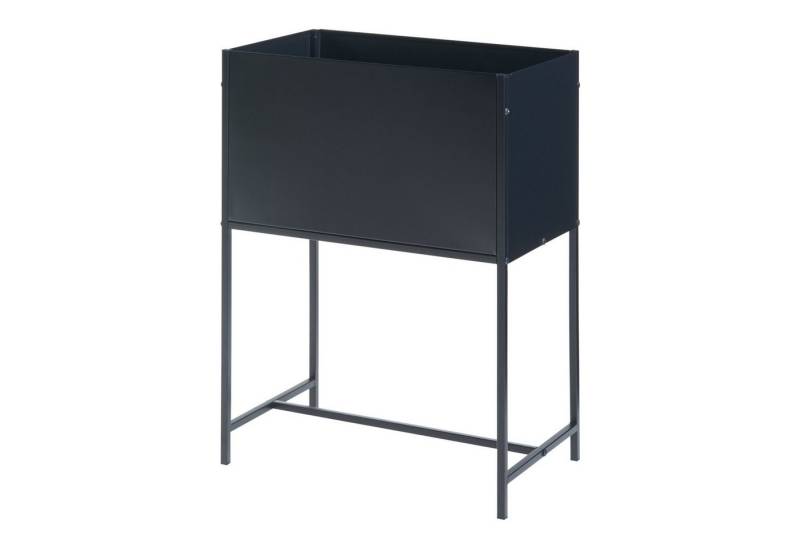 en.casa Blumenständer, »Porsgrunn« Metall 70 x 50 x 30 cm Schwarz von en.casa