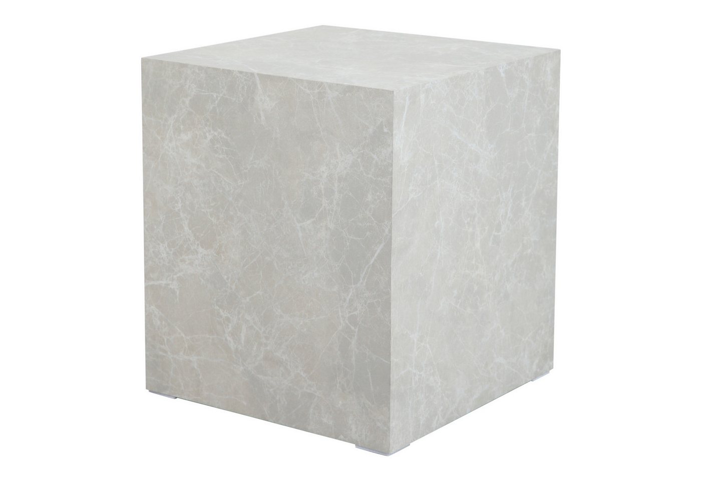 en.casa Couchtisch, »Ellelu« 45 x 40 x 40 cm Marmoroptik in Taupe en.casa Couchtisch, »Ellelu« 45 x 40 x 40 cm Marmoroptik in Taupe von en.casa