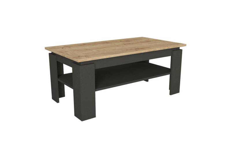 en.casa Couchtisch, »Krirdfjos« mit 1 Ablage 110 x 60 x 47 cm Anthrazit/Saphir-Eiche en.casa Couchtisch, »Krirdfjos« mit 1 Ablage 110 x 60 x 47 cm Anthrazit/Saphir-Eiche von en.casa