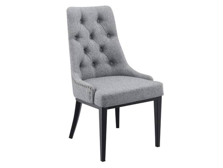 [en.casa] ESSZIMMERSTUHL, Hellgrau, 53x100x60 cm, Esszimmer, Stühle, Esszimmerstühle, Vierfußstühle von [en.casa]