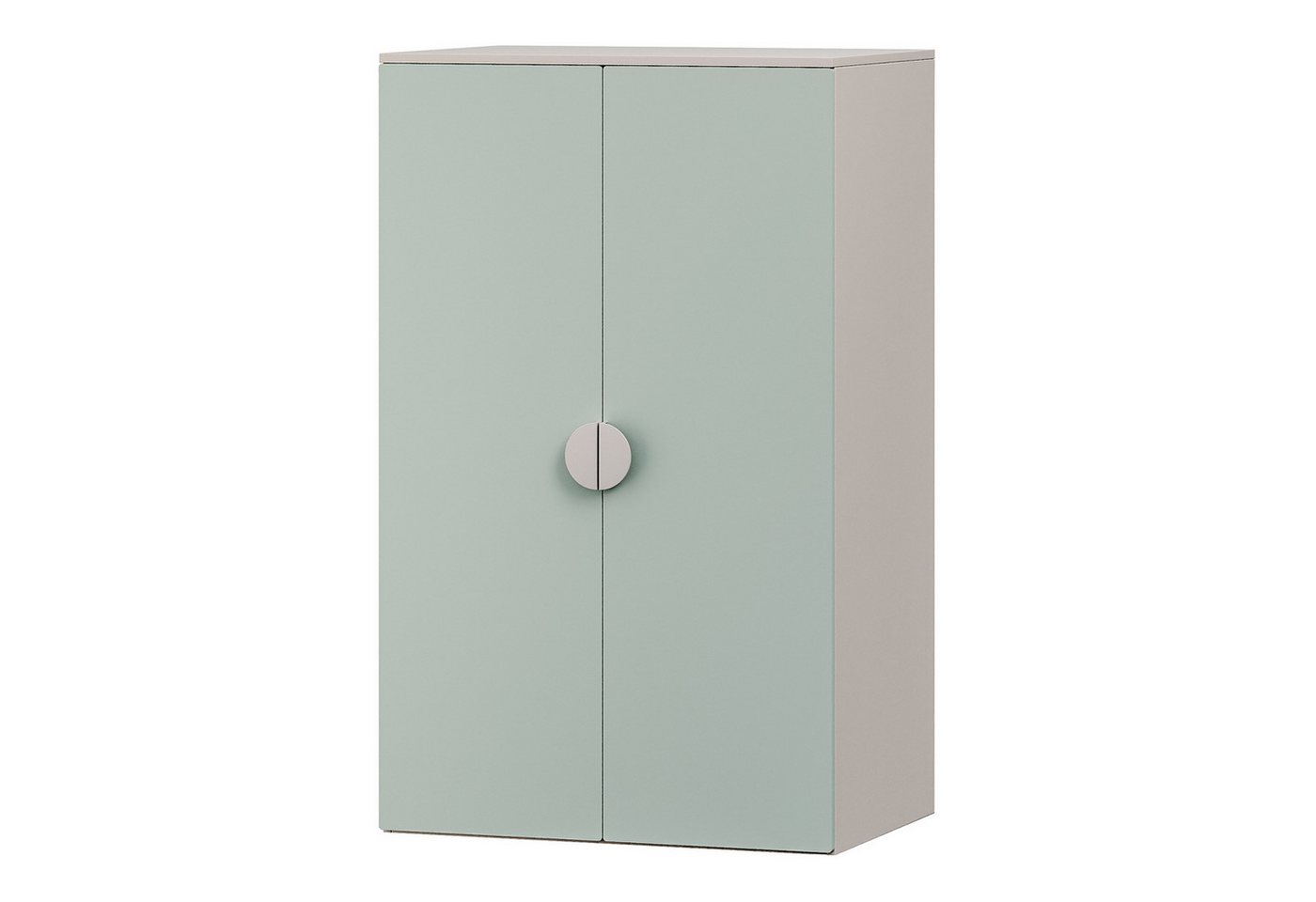 en.casa Kinderkleiderschrank »Sandnes« mit 2 Türen 123 x 60 x 40 cm Weiß/Mintgrün en.casa Kinderkleiderschrank »Sandnes« mit 2 Türen 123 x 60 x 40 cm Weiß/Mintgrün von en.casa