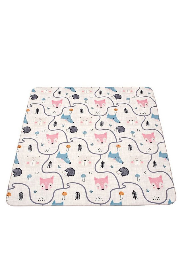 en.casa Kinderteppich, quadratisch, Spielmatte mit Straßenmotiv 150 x 150 cm 89860359 en.casa Kinderteppich, quadratisch, Spielmatte mit Straßenmotiv 150 x 150 cm 89860359 von en.casa