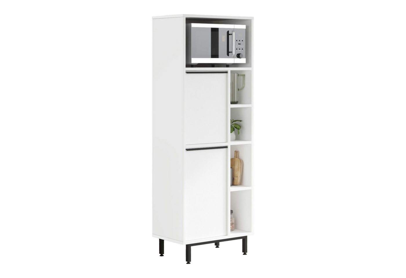 en.casa Küchenbuffet »Vesanto« mit 2 Türen 162 x 60 x 36 cm Weiß en.casa Küchenbuffet »Vesanto« mit 2 Türen 162 x 60 x 36 cm Weiß von en.casa