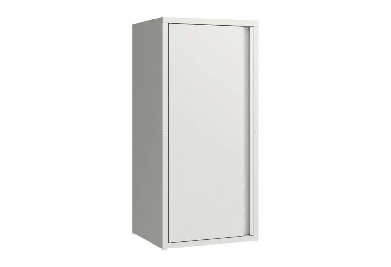 en.casa Mehrzweckschrank »Burlöv« mit 1 Tür und 2 Ablagen 88x40x35 cm Weiß von en.casa