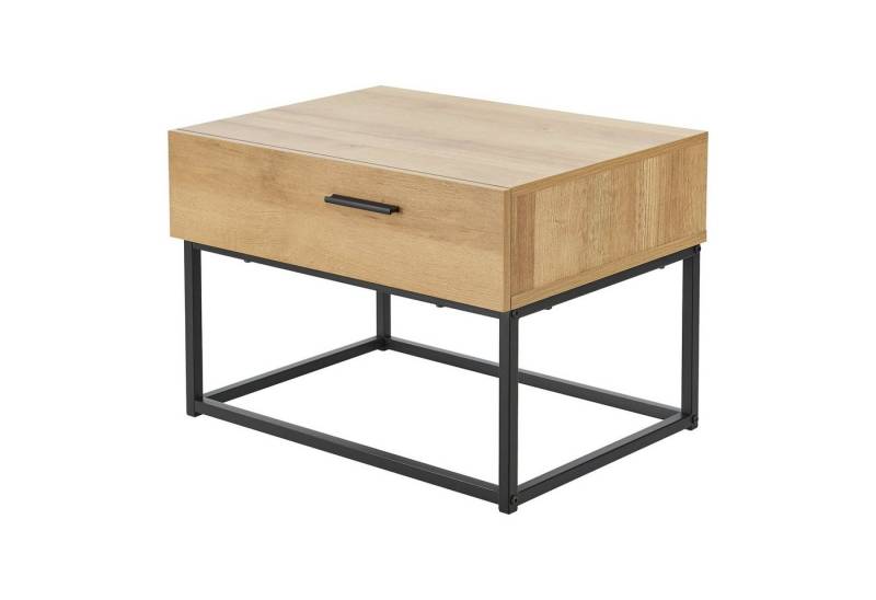 en.casa Nachttisch, »Lavangen« mit einer Schublade Eiche-Optik / Schwarz en.casa Nachttisch, »Lavangen« mit einer Schublade Eiche-Optik / Schwarz von en.casa