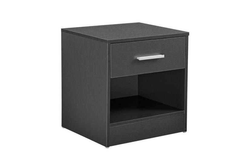 en.casa Nachttisch, mit Schublade - 36,5x29,5x38cm - Grau en.casa Nachttisch, mit Schublade - 36,5x29,5x38cm - Grau von en.casa
