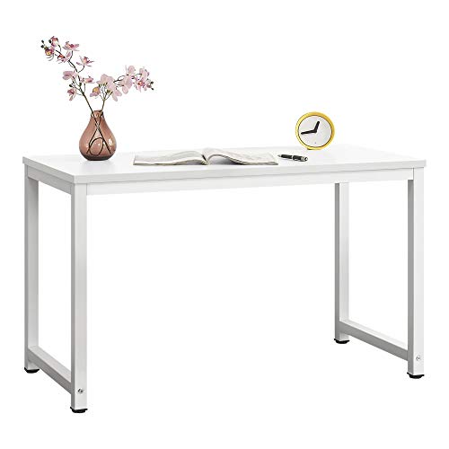 [en.casa] Schreibtisch Herning Weiß Höhenverstellbar Bürotisch 75x120x60cm Tisch Computertisch Arbeitstisch PC Tisch von [en.casa]