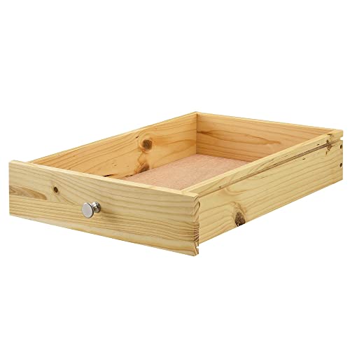 [en.casa] Schublade für Europaletten in Holzfarben Perfekt Integrierbar mit Führungsschienen und Befestigung Palettenmöbel von [en.casa]