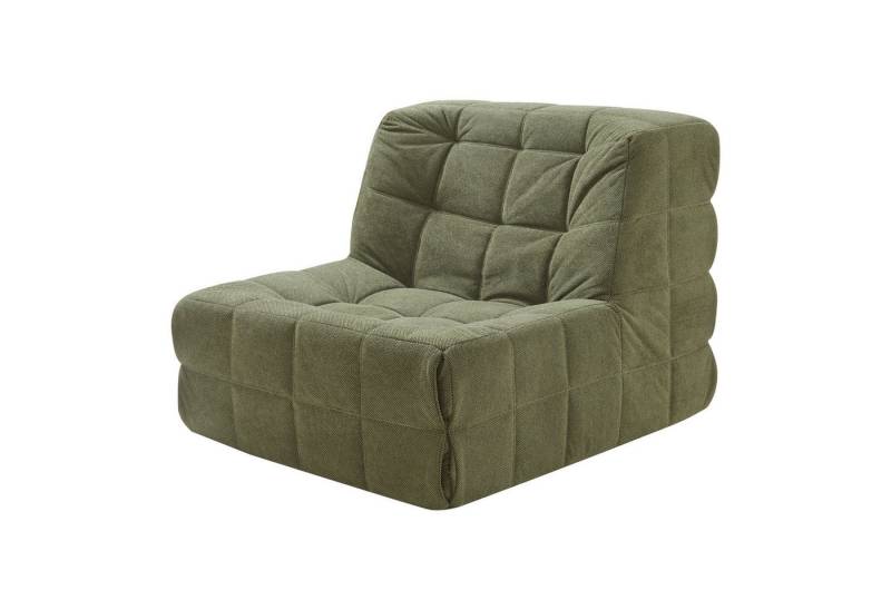 en.casa Sessel, »Koskyvn« mit Rückenlehne 75 x 90 x 100 cm Textil Grün en.casa Sessel, »Koskyvn« mit Rückenlehne 75 x 90 x 100 cm Textil Grün von en.casa