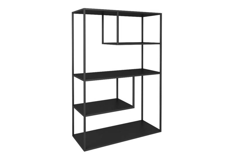 en.casa Standregal, »Sievi« Stahl 126 x 85 x 35 cm Schwarz, matt en.casa Standregal, »Sievi« Stahl 126 x 85 x 35 cm Schwarz, matt von en.casa